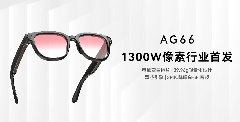 AG66智能眼镜 × 开源鸿蒙——一场万物互联的科技交响